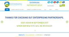 Desktop Screenshot of enterprisingpartnerships.com.au