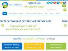 Tablet Screenshot of enterprisingpartnerships.com.au